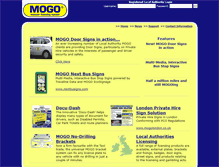 Tablet Screenshot of mogo.co.uk